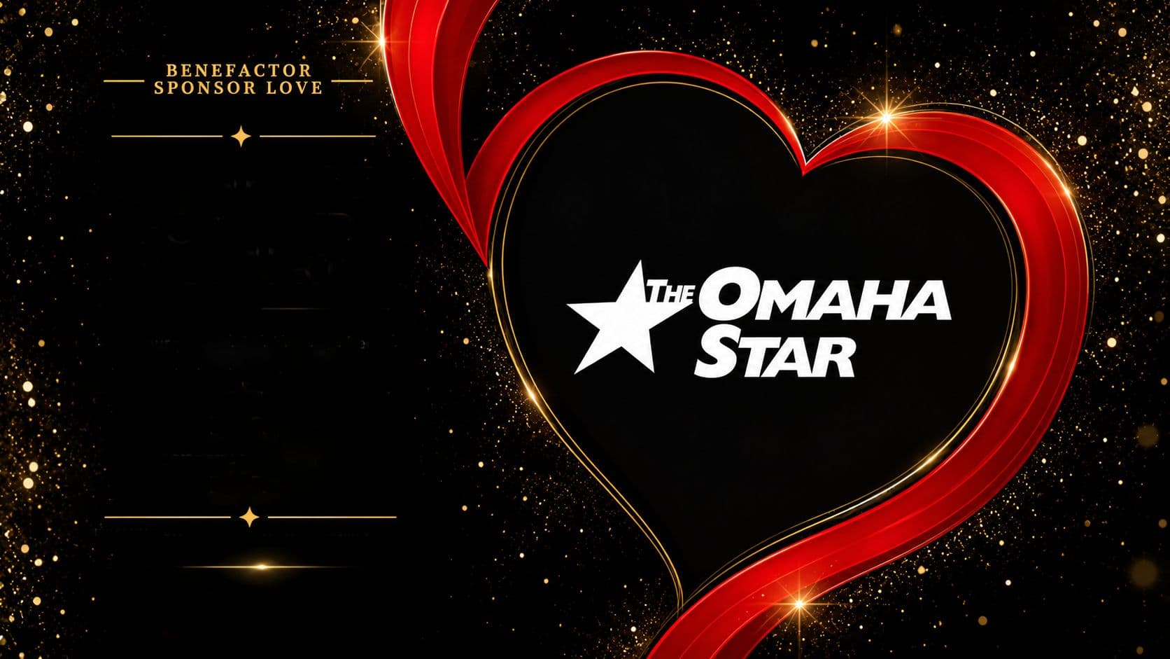 Gala Thank You in Gold and Red - Omaha Star