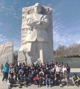 Martin Luther King monument in Washington, D.C.