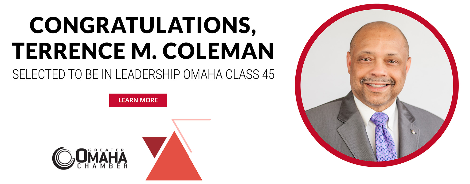 Congratulations Terrance M. Coleman